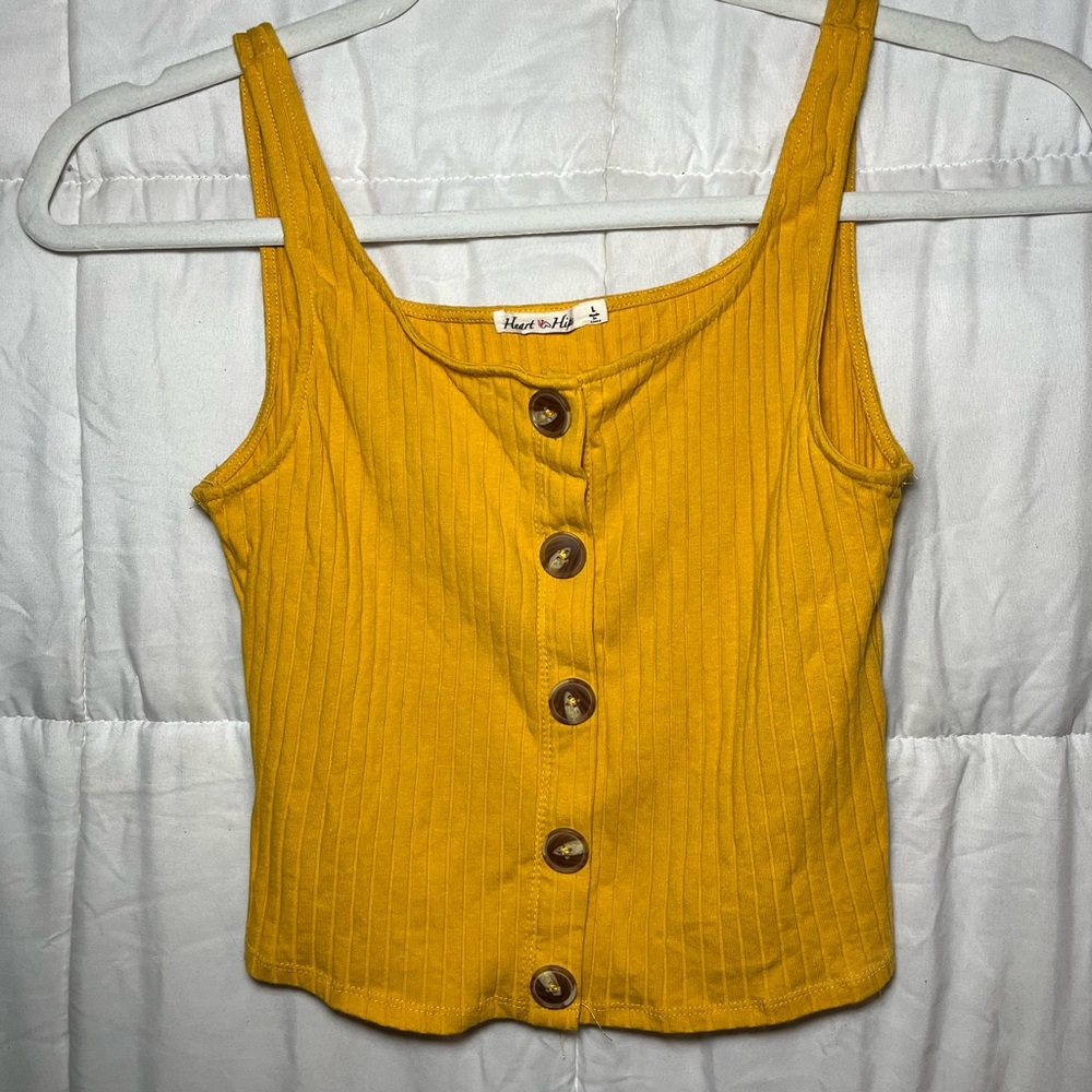 Yellow Tank Top